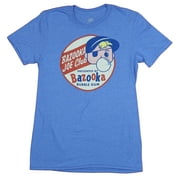 Bazooka Joe Mens T-Shirt- Funko Pop Style Bazooka Joe Club Logo (Small)